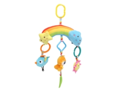 Sonajero De Peluche Colgante Con Forma De Animal Para Bebé, Cochecito, Cama, Seguro Y Colorido.