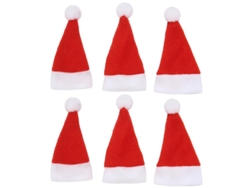 12 Piezas Soporte De Vajilla Con Sombrero Navideño