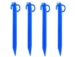 Estacas Ribimex Conjunto De 4 Estacas Para Lonas Azul Fijación De Lonas Lona