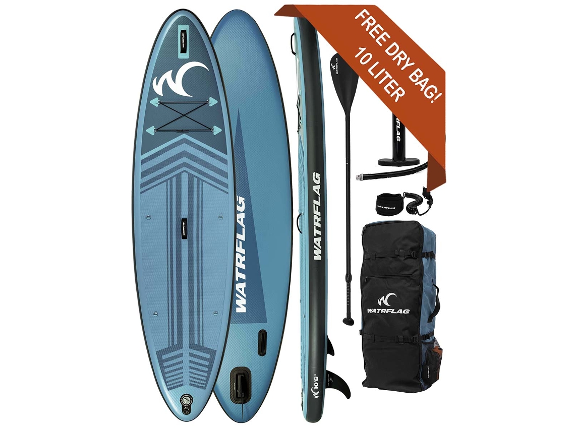Tabla De Sup Hinchable Glide 10'6 320 Cm Setfree Bolsa Seca WATRFLAG