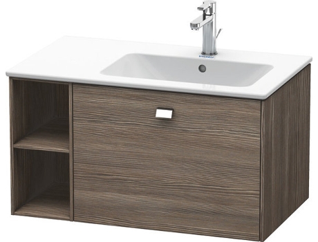 Neceser de pared DURAVIT Brioso 82,0 x 47,9 cm 1 extraíble estantería lateral lavabo a la derecha para lavabo ME by Starck 234683