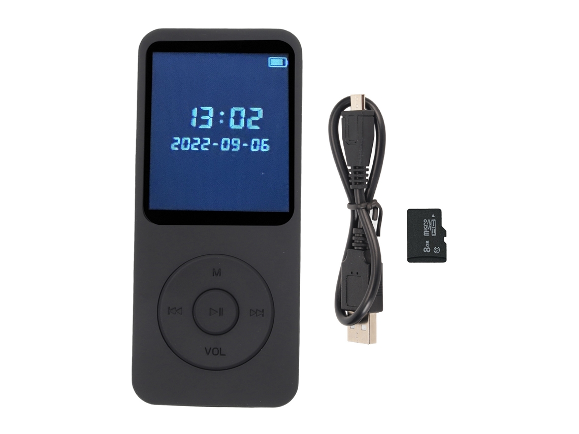Reproductor MP3/MP4 con Bluetooth 5.0 y pantalla LCD de 1,77 pulgadas