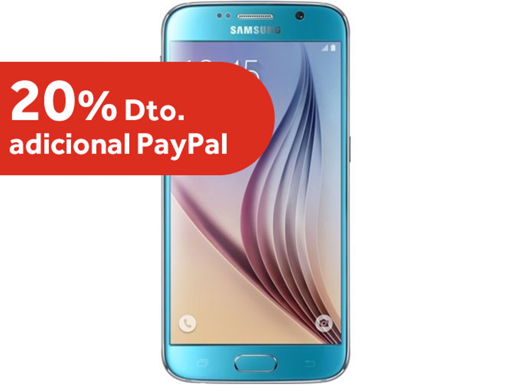 Smartphone SAMSUNG Galaxy S6 32 GB Azul