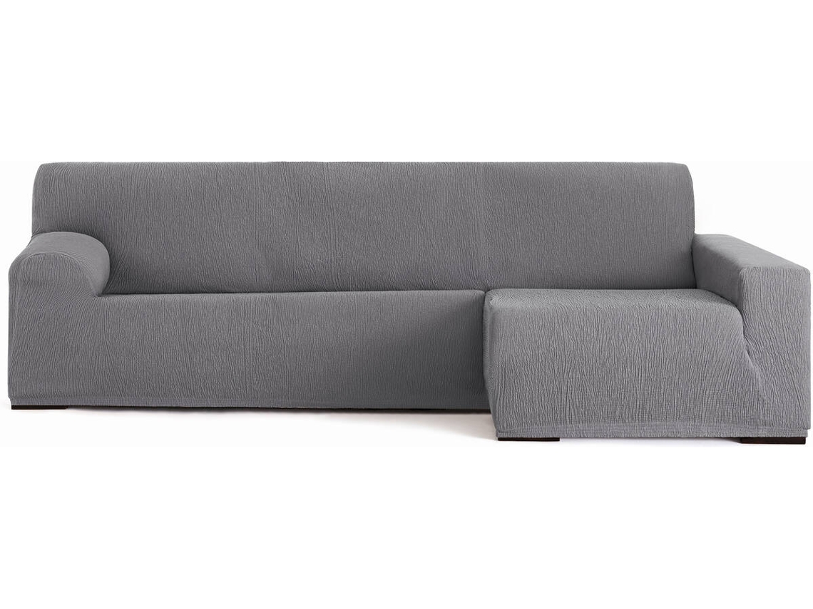 Funda de Chaise Longue Derecha EYSA Premium Troya (310 x 170 x 110 cm - Poliéster - Gris)