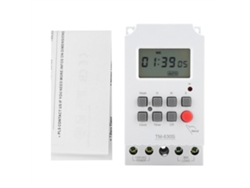 Temporizador Digital Inteligente Programable De 110 V Con Control Eléctrico Duradero Y Pantalla Grande.