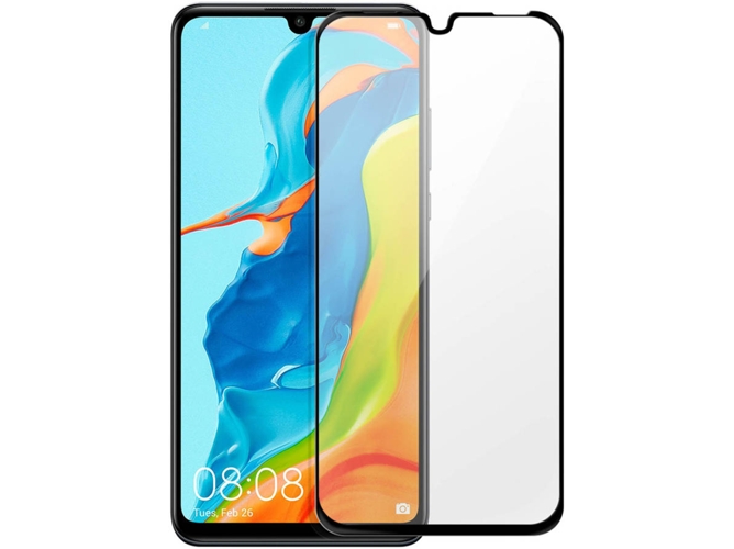 Protector de Cristal Templado Huawei P30 Lite AVIZAR 9H Negro