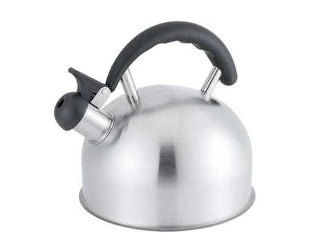 Pava Apta para Gas,Vitro, Inducción Metalizado Y Negro DRW (20x16x18,5cm)