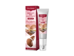 Crema hidratante, reafirmante y lifting para el cuidado del busto femenino.