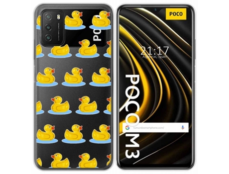 Carcasa Xiaomi Redmi 9T TUMUNDOSMARTPHONE Dibujos Transparente Multicolor
