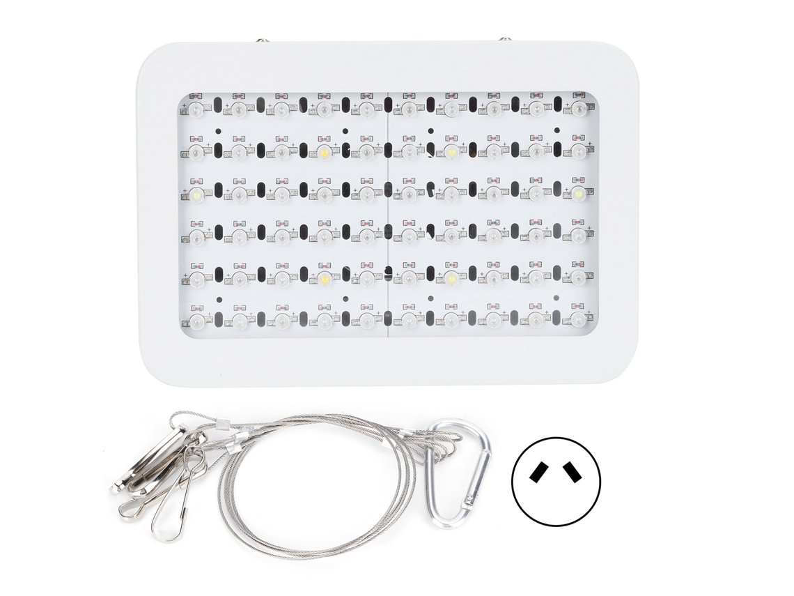 Lámpara LED de 600 W para el crecimiento de plantas, espectro completo, para invernaderos y plántulas.