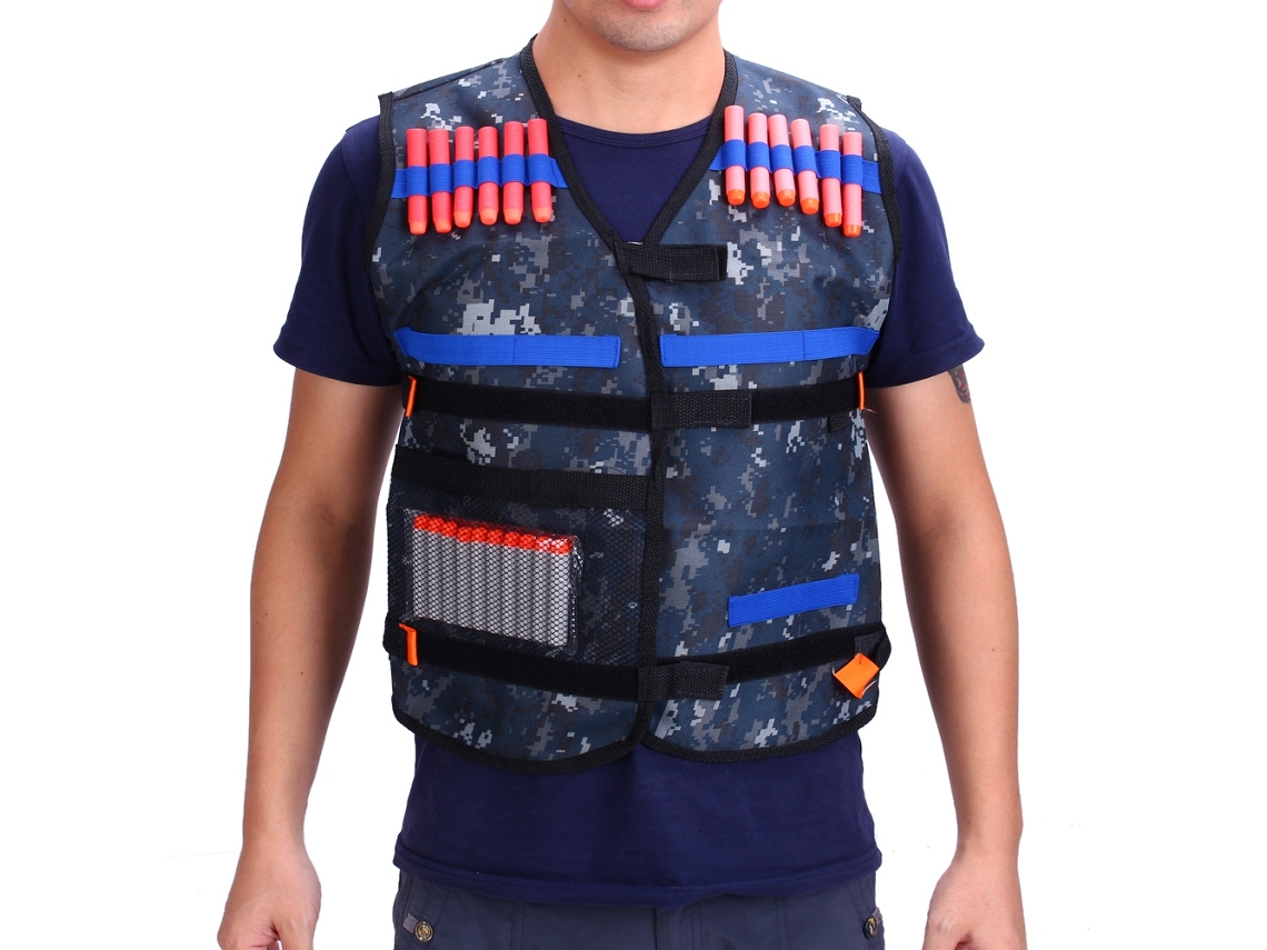 Ats-chaleco Táctico Impermeable Con Porta Clip Para Dardos De Espuma, Ideal Para Deportes Al Aire Libre Y Combate