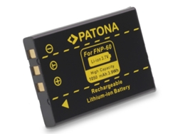 Batería Patona para Fuji NP60 1050mAh