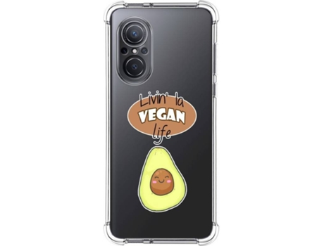 Carcasa para Huawei Nova 9 SE TUMUNDOSMARTPHONE Dibujos Antigolpes Vegan Life Multicolor