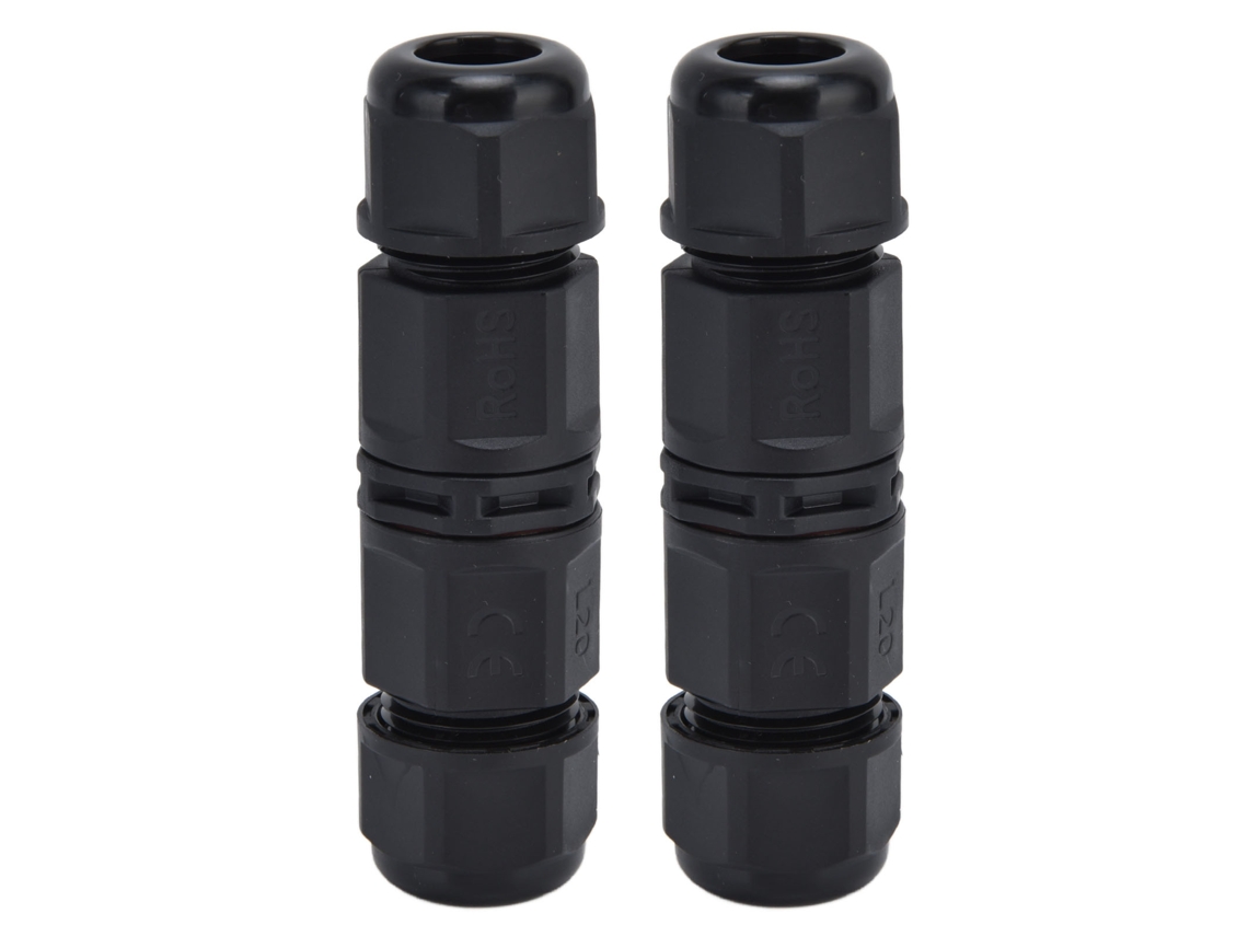 Conector De Cable Eléctrico De Conexión Rápida, Resistente Al Agua Ip68, 250 V, 16 A (2 Unidades)