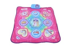 -tapiz De Baile Con 3 Modos Juego Aprendizaje Baile Modo Libre Plegable Pad Musical Interactivo Electrónico Para Niños