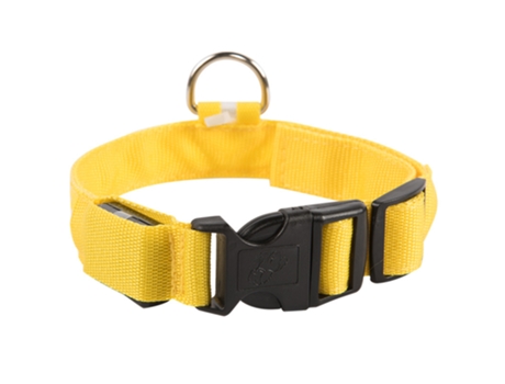 Ilumine las luces del collar de perro para el clip nocturno en el collar de perro LED brillante y de alta visibilidad iluminado