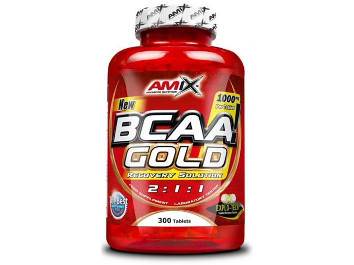 Complemento Alimentar AMIX Bcaa Gold300 Tabl