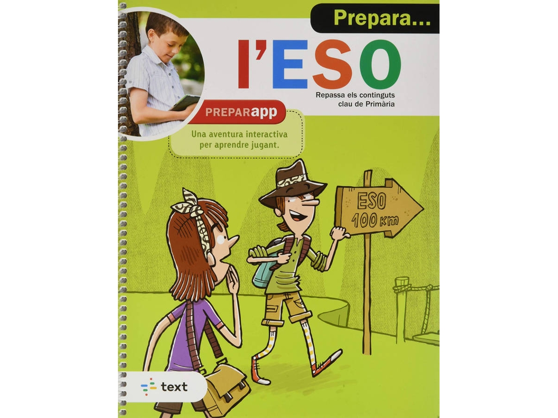 Libro Prepara. L'Eso de Equip Pedagògic I Editorial De Text (Catalán)