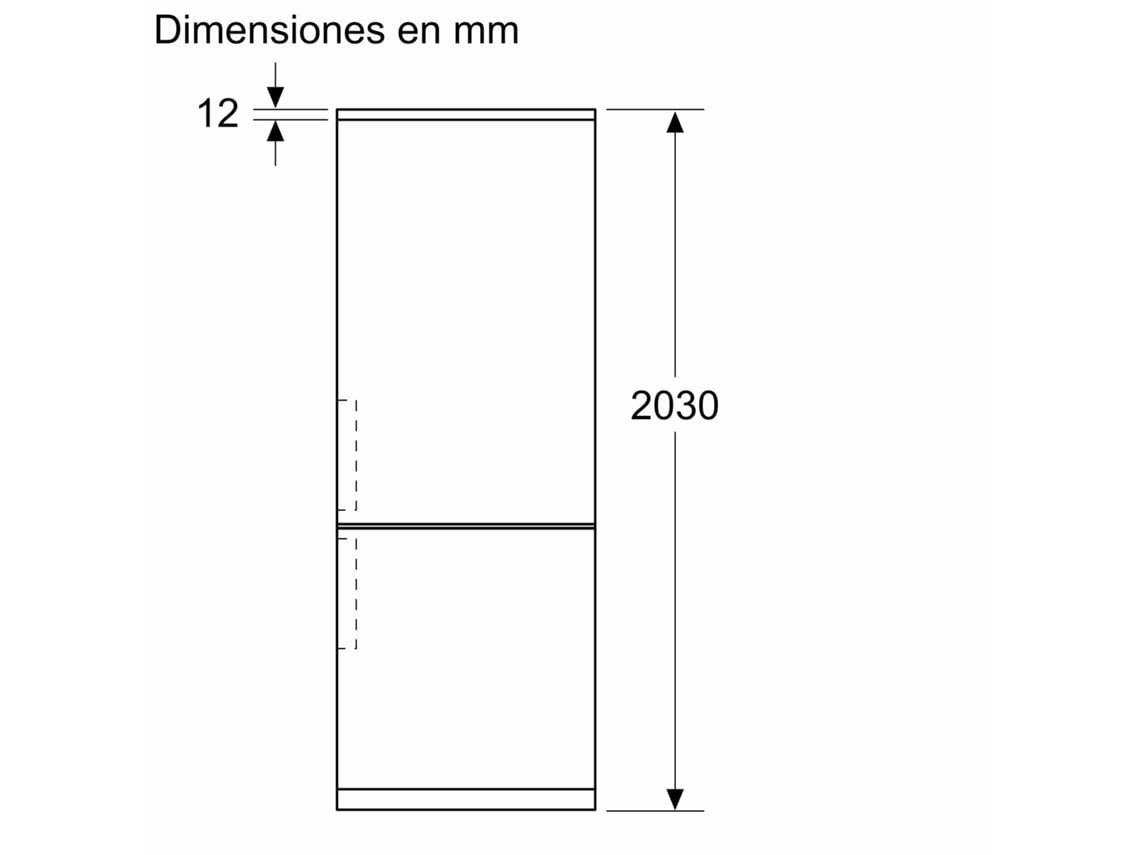 Frigorífico Combi BOSCH KGN39VIBT (No Frost - 203 cm - 363 L - Inox)