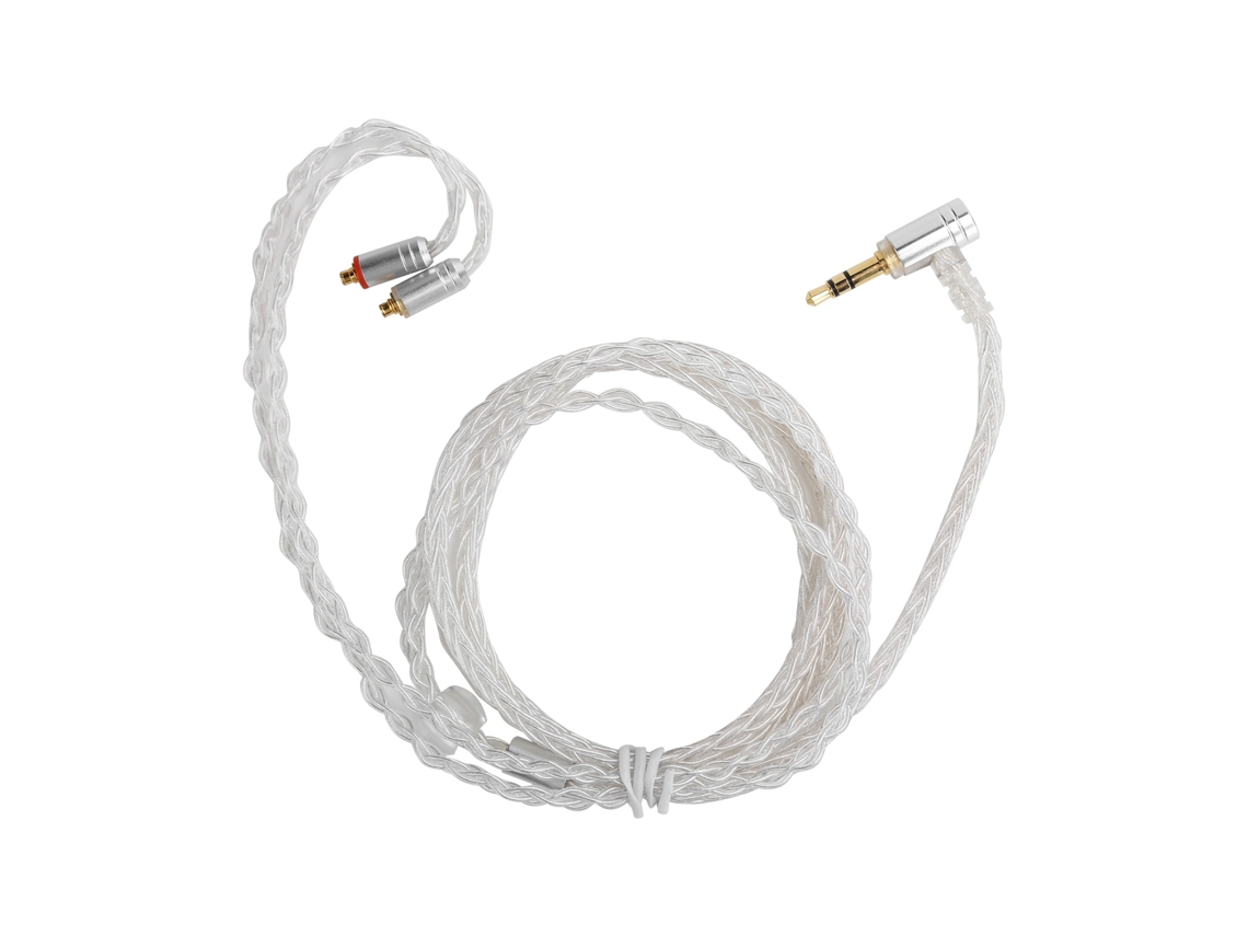 Cable De Repuesto Mmcx De 3,5 Mm Para Auriculares Shure Se215 Se535 Se846 Ue900 Transparente