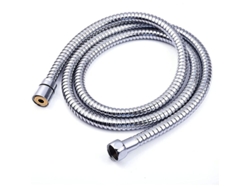 Manguera De Ducha De Acero Inoxidable De 1,5 M Con Protección Antiobstrucción, Flexible Y Duradera, Conexión Universal (plateada)