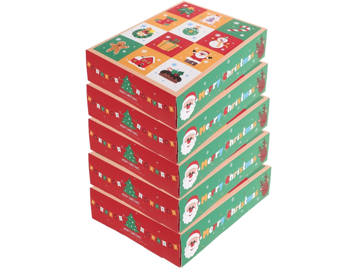 Calendario De Adviento Navideño De 30 Piezas Para Armar: Cuenta Regresiva De 12 Días.