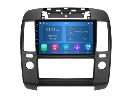 Autoradio 4GB RAM64GB ROM ROVERONE para Nissan Navara 3 D40 2004 - 2010 CarPlay Android Coche Radio Bluetooth Navegación