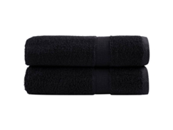 Toallas De Mano Solund 2 Unidades Negro 50x100 Cm 600 Gsm Wsd463014
