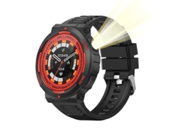 Reloj inteligente con un diseño robusto para deportes y fitness, ideal para el gimnasio, actividades al aire libre, ejercicios y deportes. Bestvite