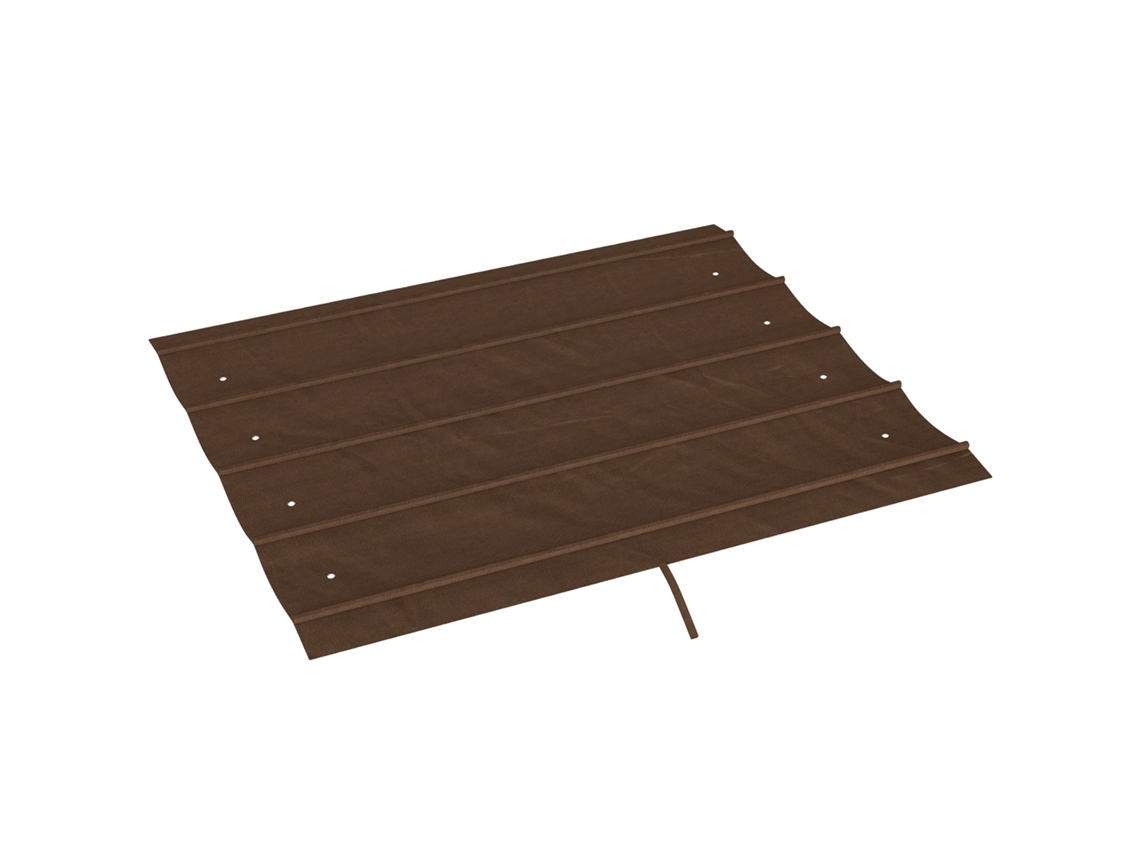 Cubierta de repuesto para pérgola, protección solar de repuesto, protección UV para pérgola de 3 x 2 m, color café.