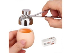 Abridor de cáscaras de huevo, cortador de huevos de acero inoxidable, utensilio de cocina para huevos cocidos y crudos. Rosewell