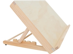 Caballete De Mesa Plegable De Madera Ajustable Con 4 Ajustes De Altura (45x31x65 Cm) Para Pintar, Dibujar Y