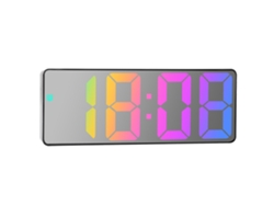 Reloj digital LED con pantalla de temperatura para dormitorio. Kofihety
