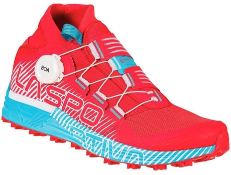 Zapatillas para Mujer LA SPORTIVA Trail Running Cyklon Rojo para Corrida (EU 42)