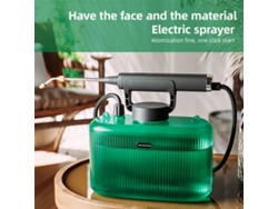 Pulverizador de jardín a batería de 1,32 galones/5 L, pulverizador eléctrico con cable recargable por USB, pulverizador de jardín portátil con