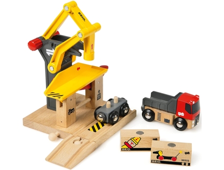 Jogo de Mesa BRIO Cargo Loading Crane (2 Anos)
