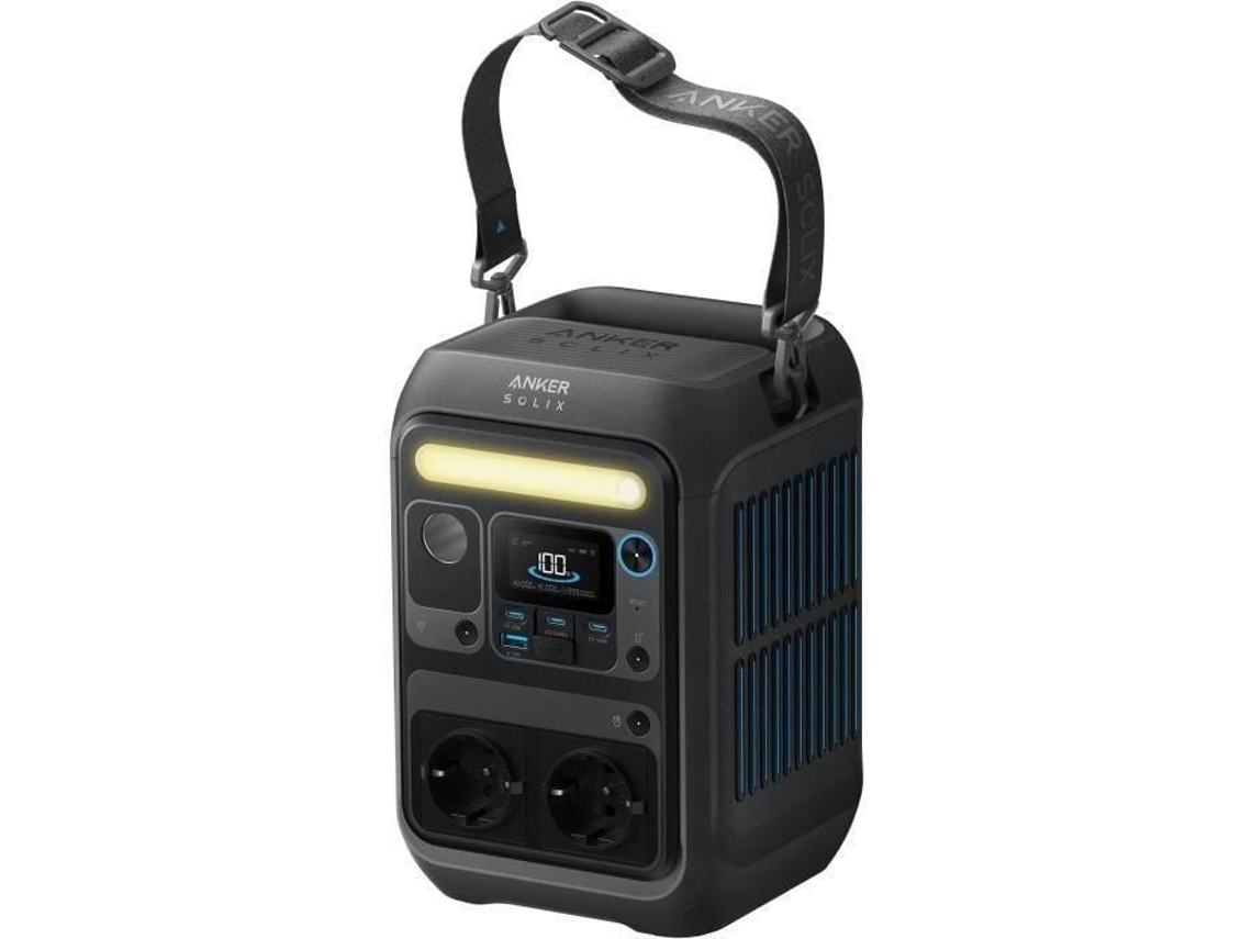 Central eléctrica portátil Anker Solix C300x 7 con fosfato de hierro y litio de 90000 mAh (LiFePO4)