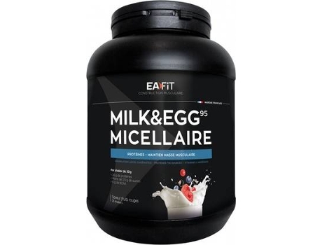 Complemento Alimenticio EAFIT Milk & Egg Vermelhas Micelares (750 g de pó (Frutos vermelhos))