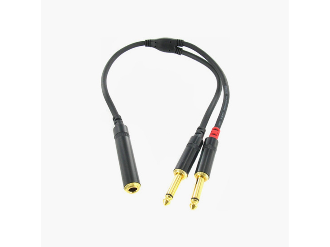 Cable Cfy Kpp de 0,3 m con 2 conectores jack/jack CORDIAL