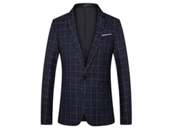 2026-chaqueta De Traje De Novia Para Hombre Mystdiy Con Estampado De Cuadros Talla Xs-2xl Poliéster Y Celulosa Regenerada Primavera Otoño