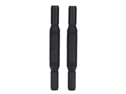 Junli-preffair 4 piezas de conectores XLR macho y hembra recubiertos para soldar
