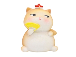 Linda Escultura Decorativa De Resina Con Forma De Gato Antiguo, Mini Adorno Para Mesa Y Hogar.