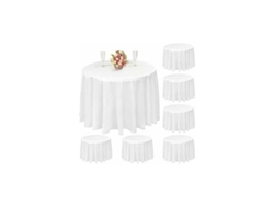 Mantel lavable, tejido impermeable y de fácil cuidado, ideal para uso en interiores y exteriores, superficie resistente al calor que garantiza protección.