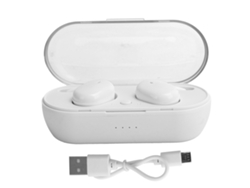 Auriculares Intrauditivos Estéreo Bluetooth 5.0 Inalámbricos Y30 Con Control Táctil - Blanco