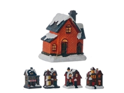 Adorno Natalício LUVILLE 9 X 9 X 6,5 cm Casita