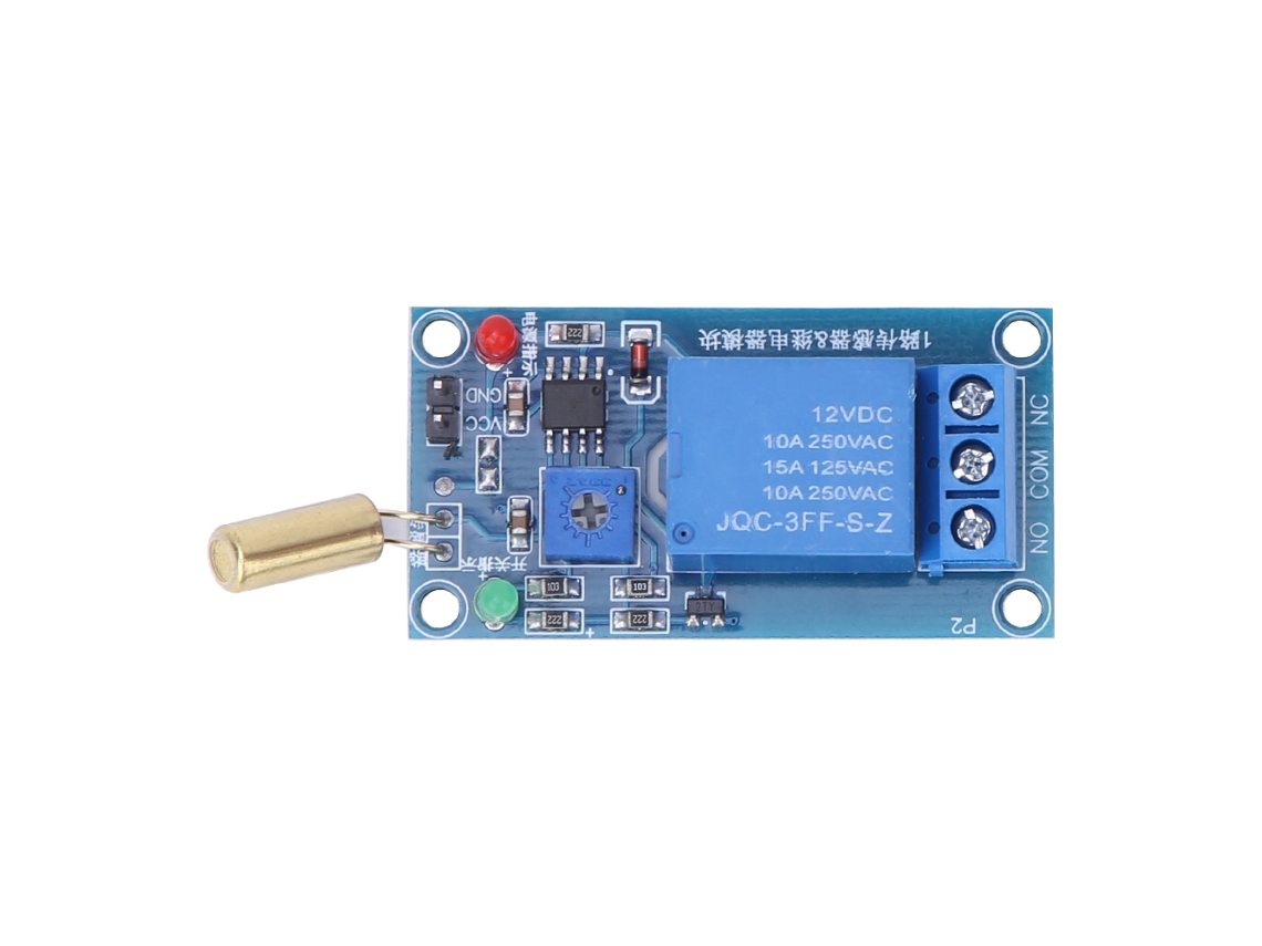 Módulo Sensor De Inclinación Sw-520 De 12 V Cc Con Relé De Protección Contra Derrames Y Disparador De Alarma.