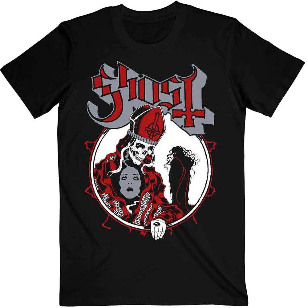 Camiseta unisex Ghost Hi Red Possession Rockinstone Talla: XL