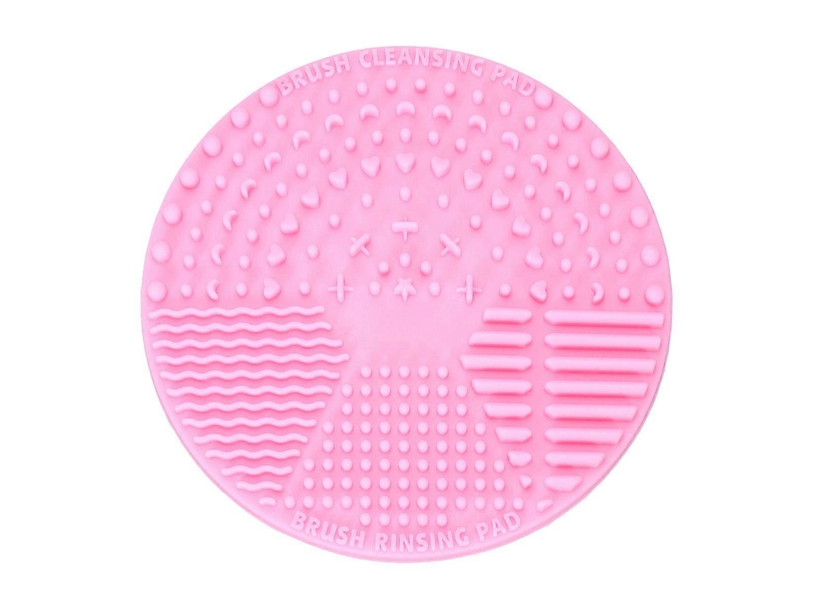 Tapete de limpieza redondo para brochas de maquillaje Rosewell resistente a la corrosión (paquete de 1)