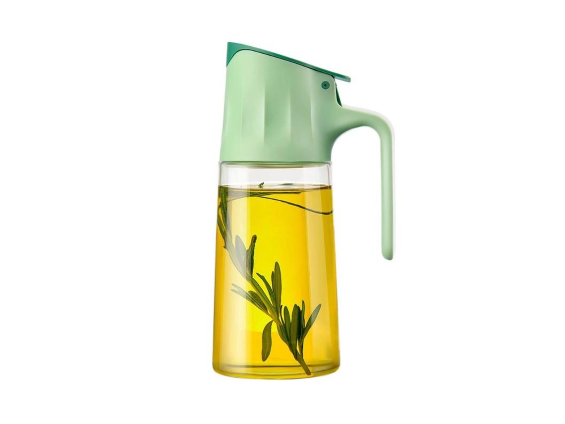Aceitera Jarra Vidrio Tapon Automatico 500 Ml