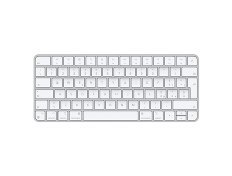 APPLE Magic teclado USB Bluetooth Italiano Aluminio, Blanco